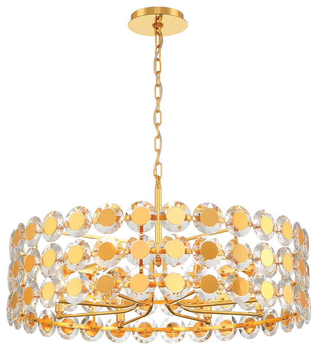 Eurofase 44286-025 8-Light Pendant, PerreneBy Eurofase Lighting