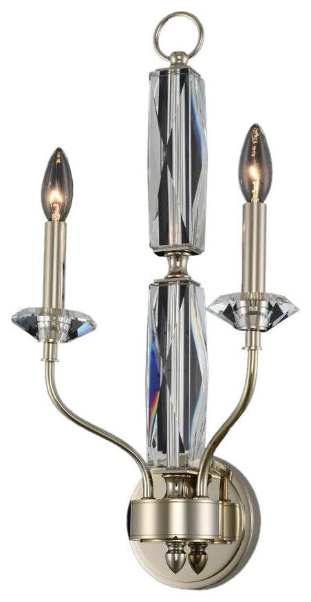 Modern Classic Crystal Wall SconceBy KALCO LIGHTING