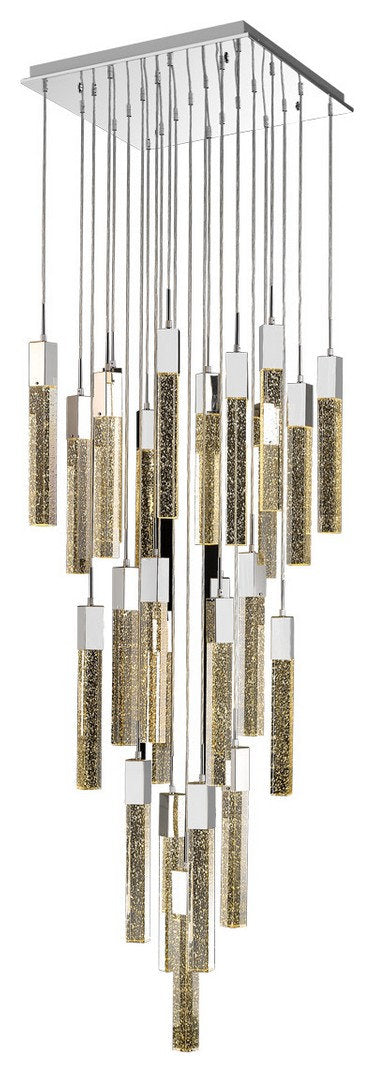 Avenue Lighting Glacier Avenue 25 Light Pendant HF1904-25-GL-CHBy Avenue Lighting