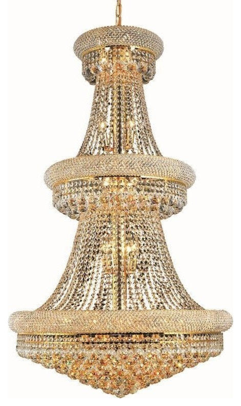 Elegant Lighting V1800G30G/RC Primo 32-Light Hanging FixtureBy Elegant Furniture & Lighting