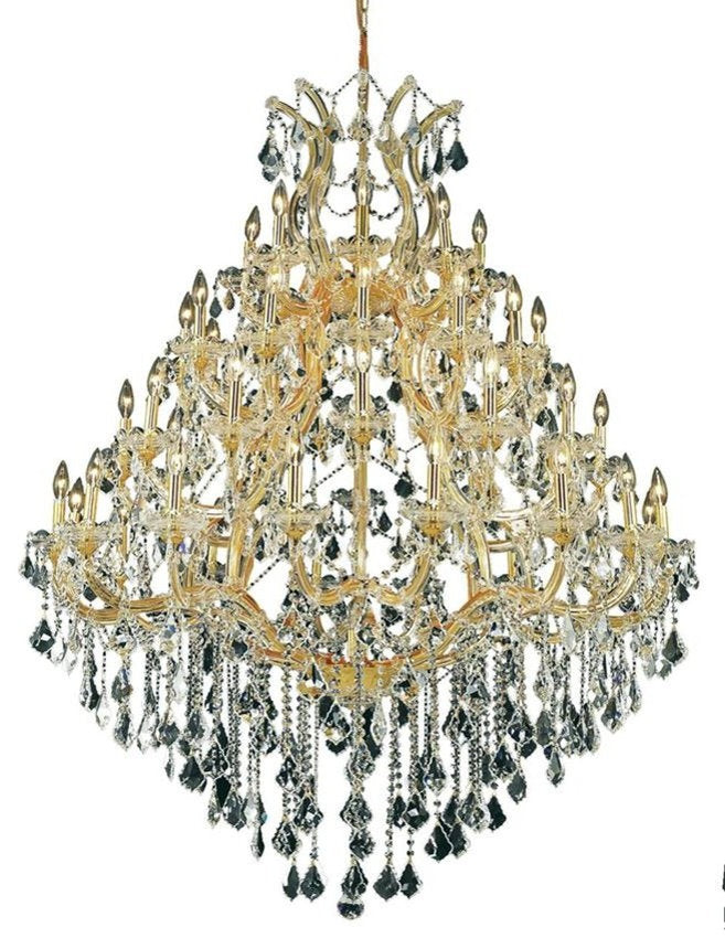 2800 Maria Theresa Collection Large Hanging Fixture, Royal CutBy Elegant Furniture & Lighting