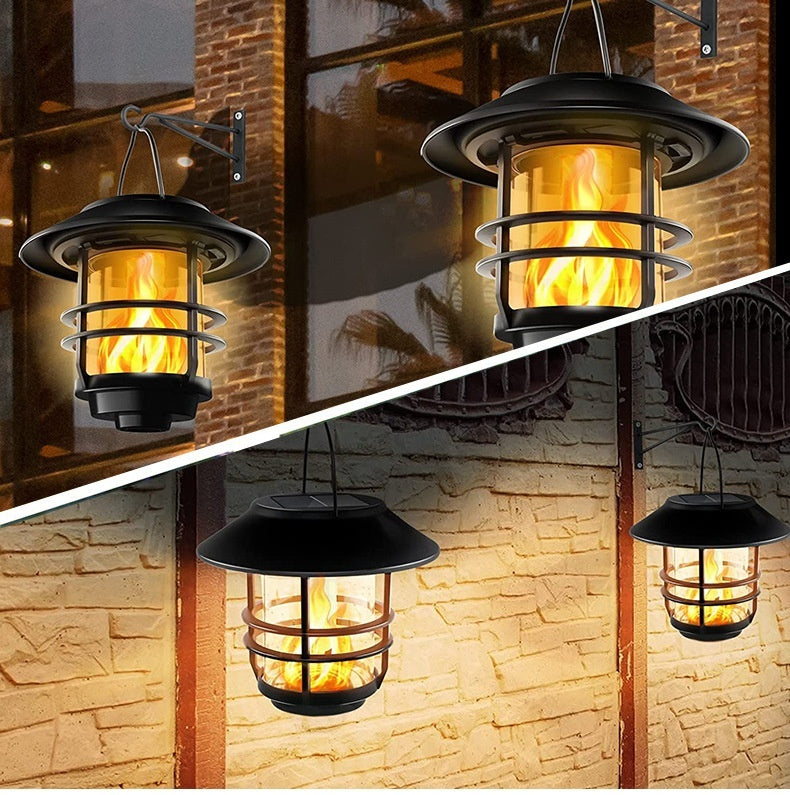 Retro Solar Wall Lamp �C Waterproof Outdoor Courtyard Light