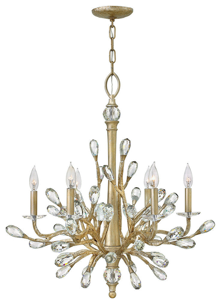 Fredrick Ramond Eve Medium Single Tier, Champagne GoldBy Hinkley