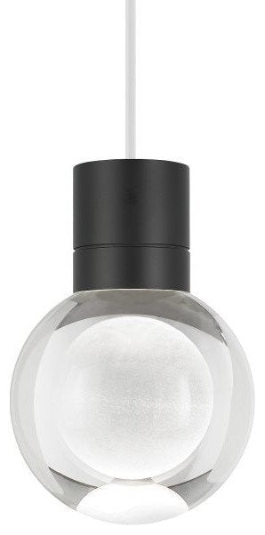 Tech Lighting TD Mina Pendant 7-Light, Clear/White/Black LED922By Tech Lighting