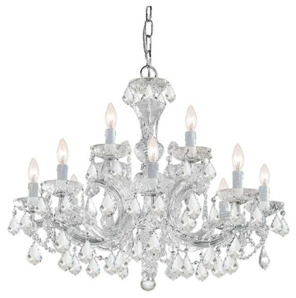 Crystorama Maria Theresa Chandelier, Swarovski Elements CrystalBy Crystorama Lighting