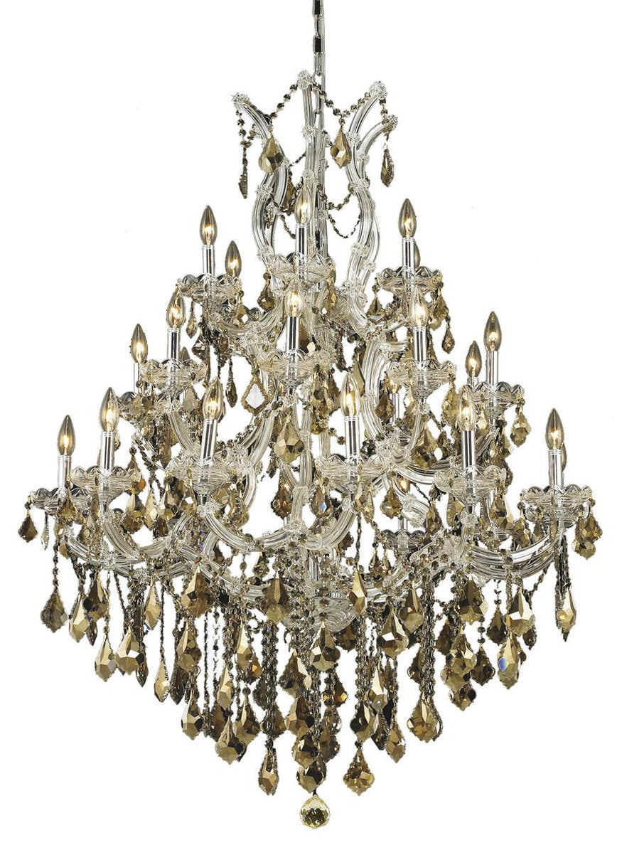 2800 Maria Theresa Collection Large Hanging Fixture, Royal CutBy Elegant Furniture & Lighting