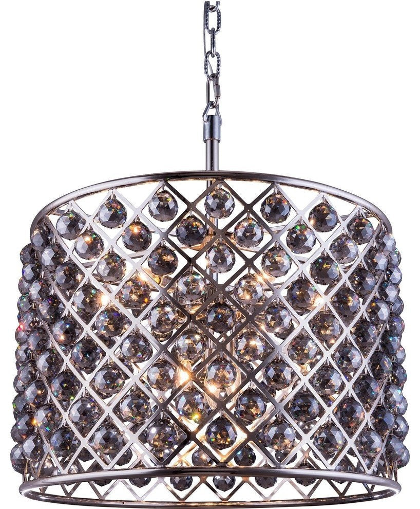Elegant 1206 Madison Collection Chandelier, Polished NickelBy Urban Classic