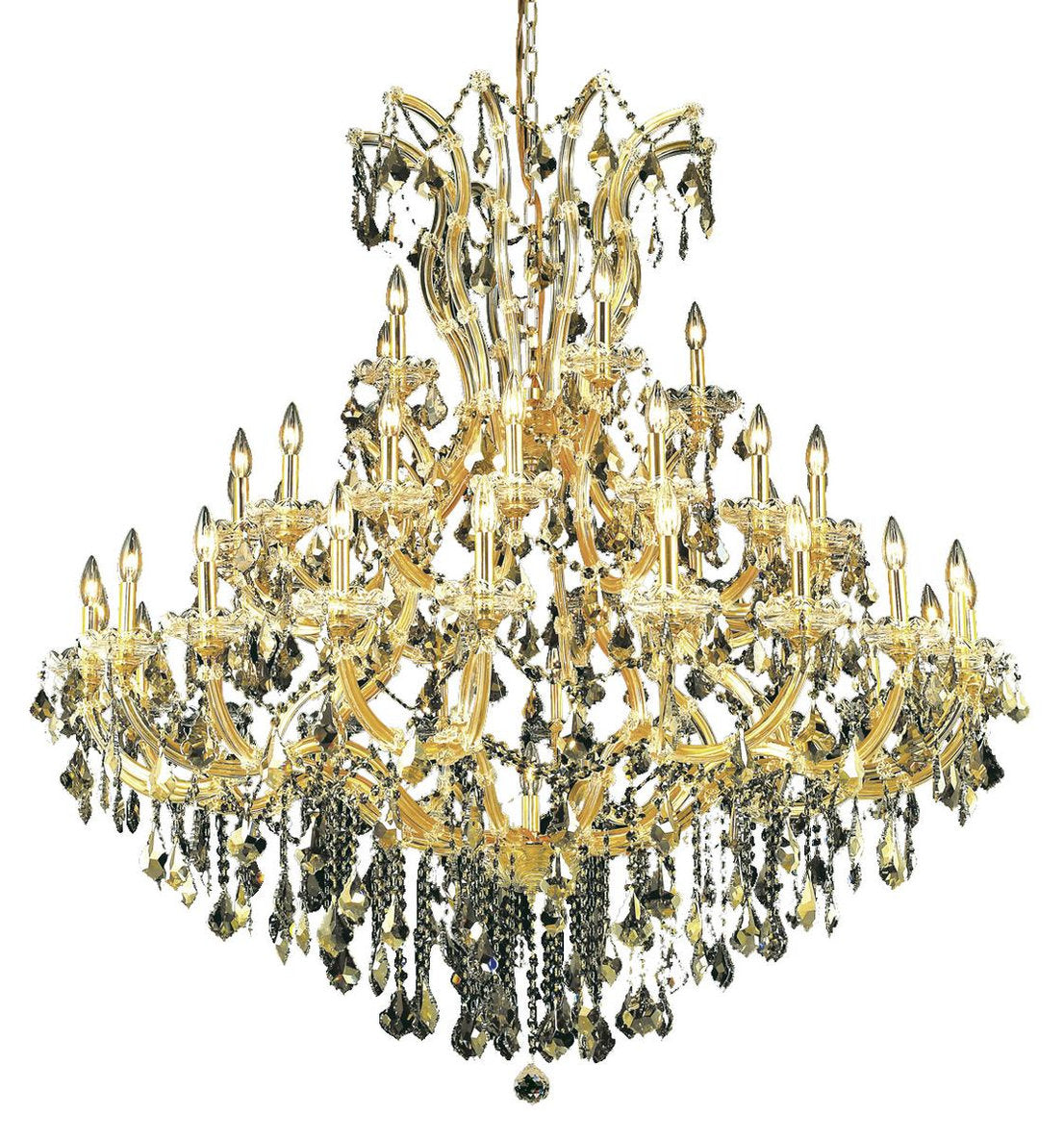 2800 Maria Theresa Collection Large Hanging Fixture, Royal CutBy Elegant Furniture & Lighting