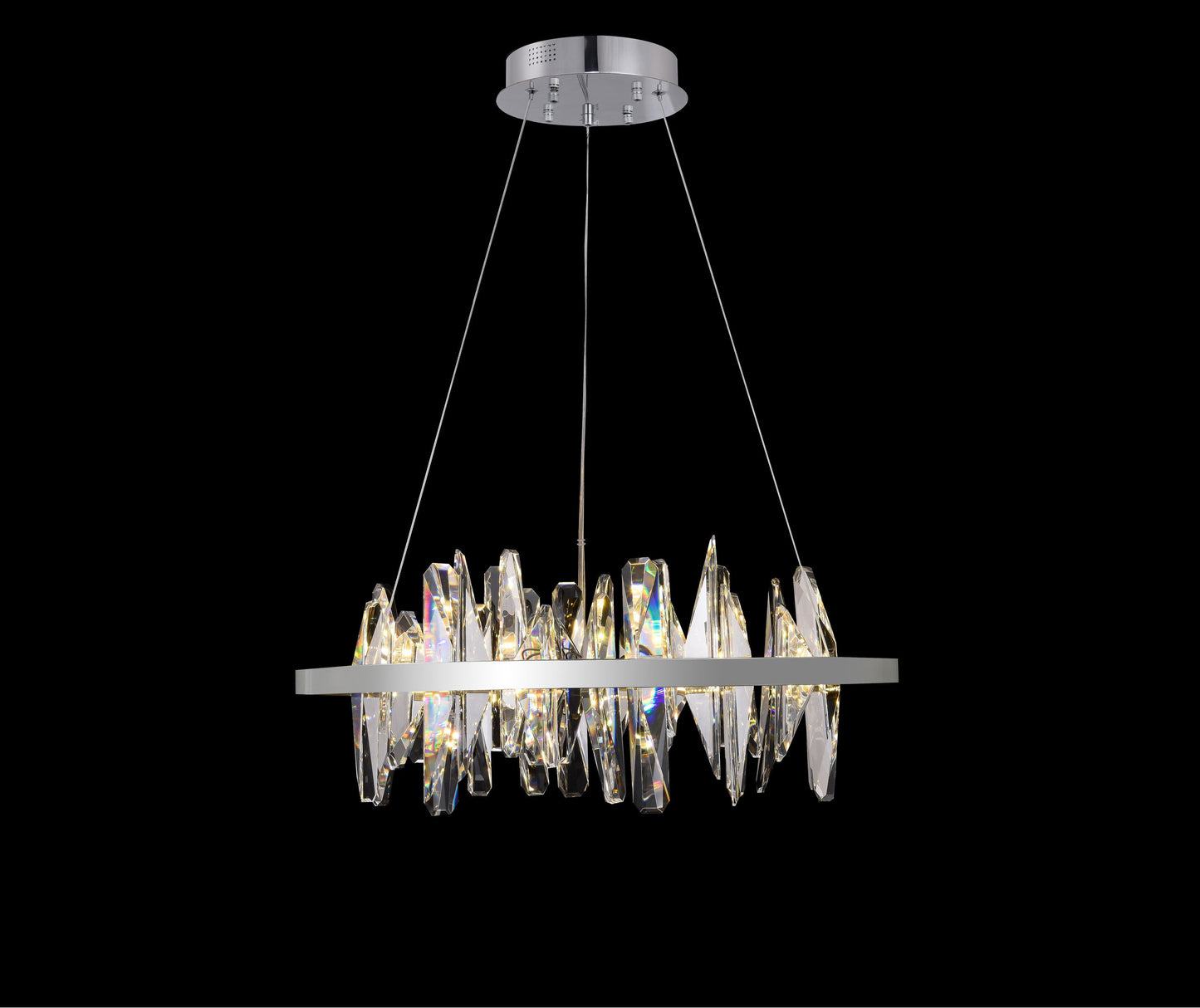 BETHEL INTERNATIONAL MAT02C23CH LED PENDANT LIGHT,ChromeBy Bethel Intl.