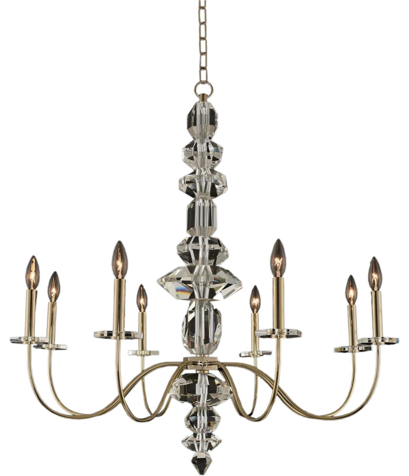 Bolivar Crystal Chandelier, Modern ClassicBy KALCO LIGHTING