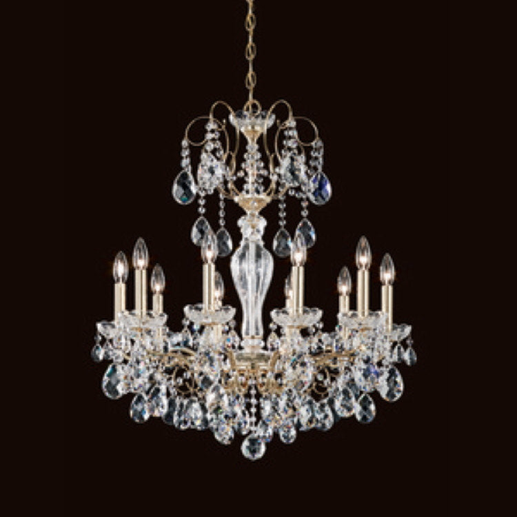 Schonbek St1946N-211H 10 Light Crystal Chandelier, AureliaBy Schonbek