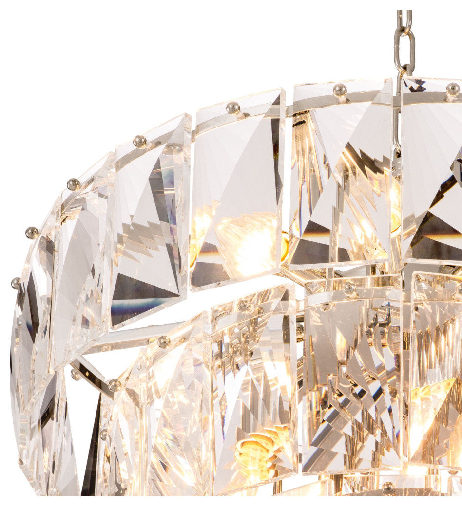 Glass Layered Chandelier | Eichholtz Amazone SBy OROA - Furniture