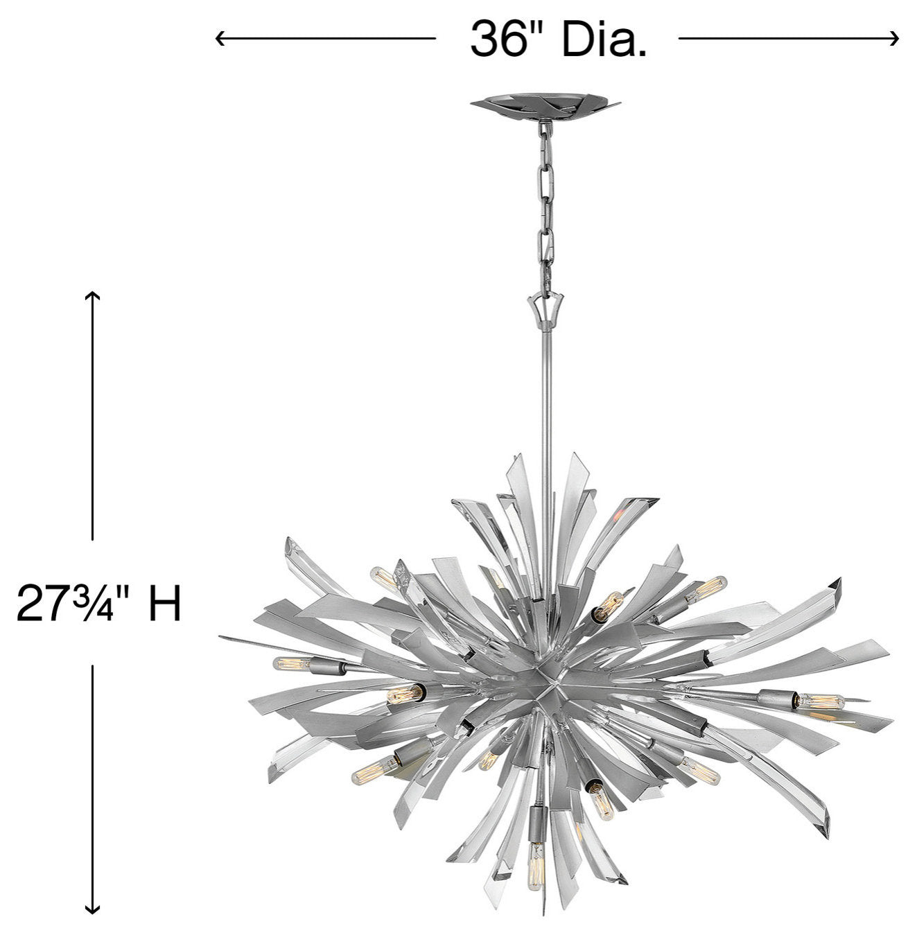 Fredrick Ramond Vida Large Single Tier, GlacialBy Hinkley