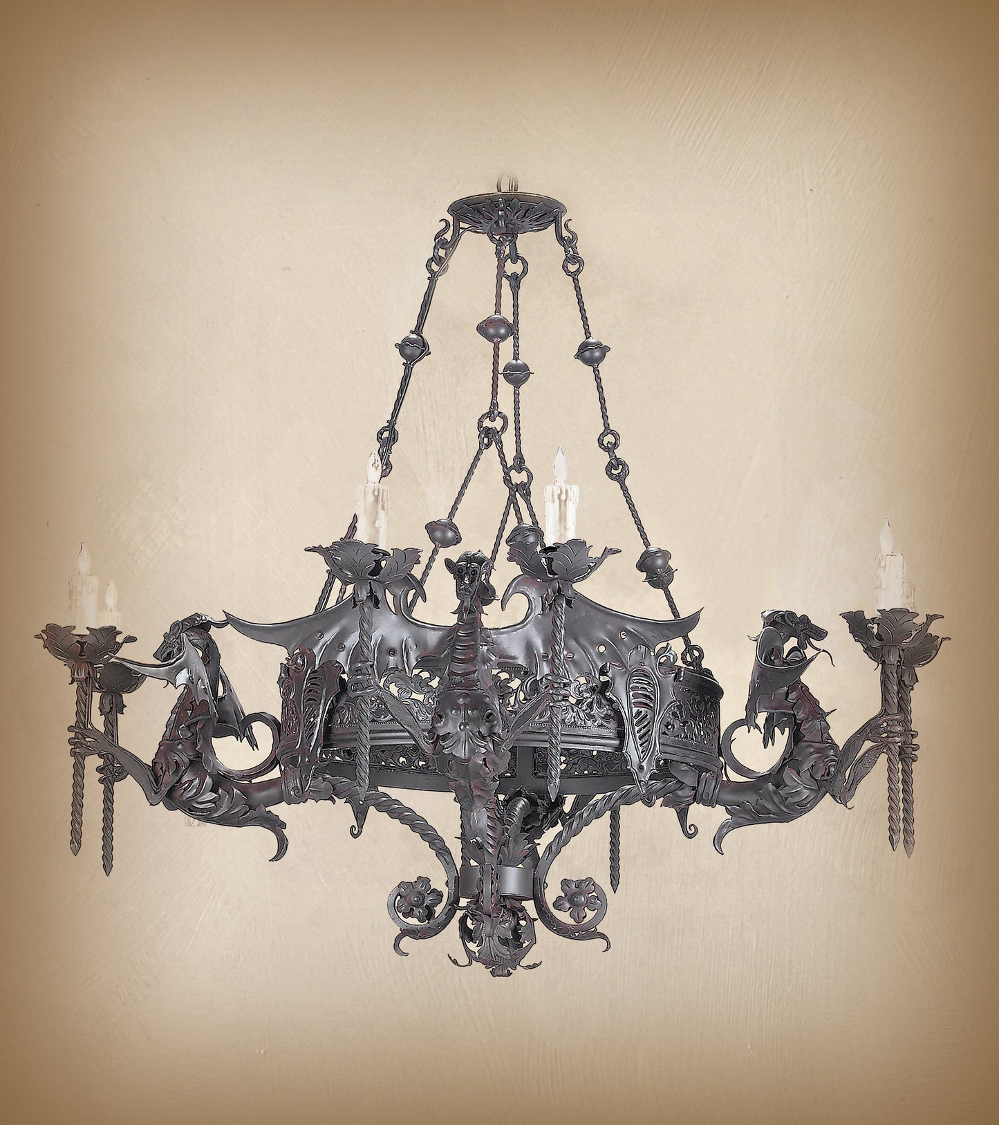 Theoden Wrought Iron ChandelierBy Arte De Mexico