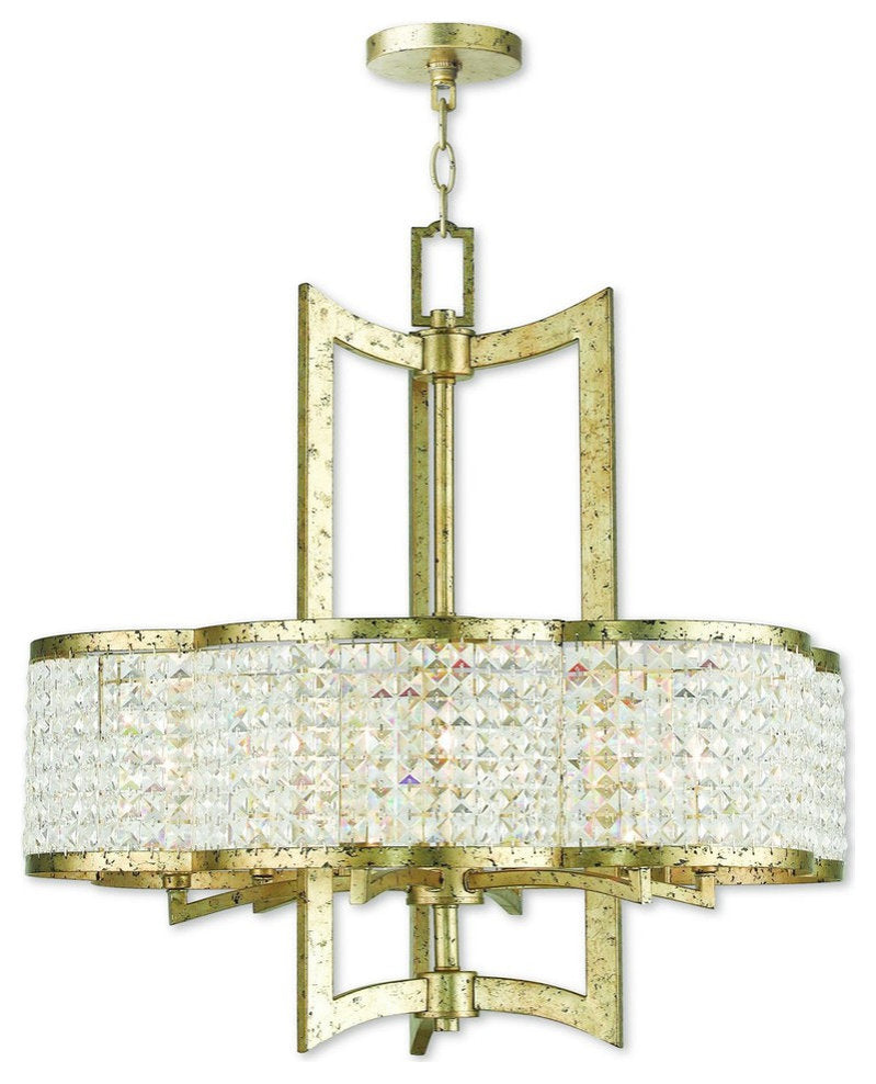 Livex Lighting 50576-28 Grammercy - Six Light ChandelierBy Livex Lighting Inc.