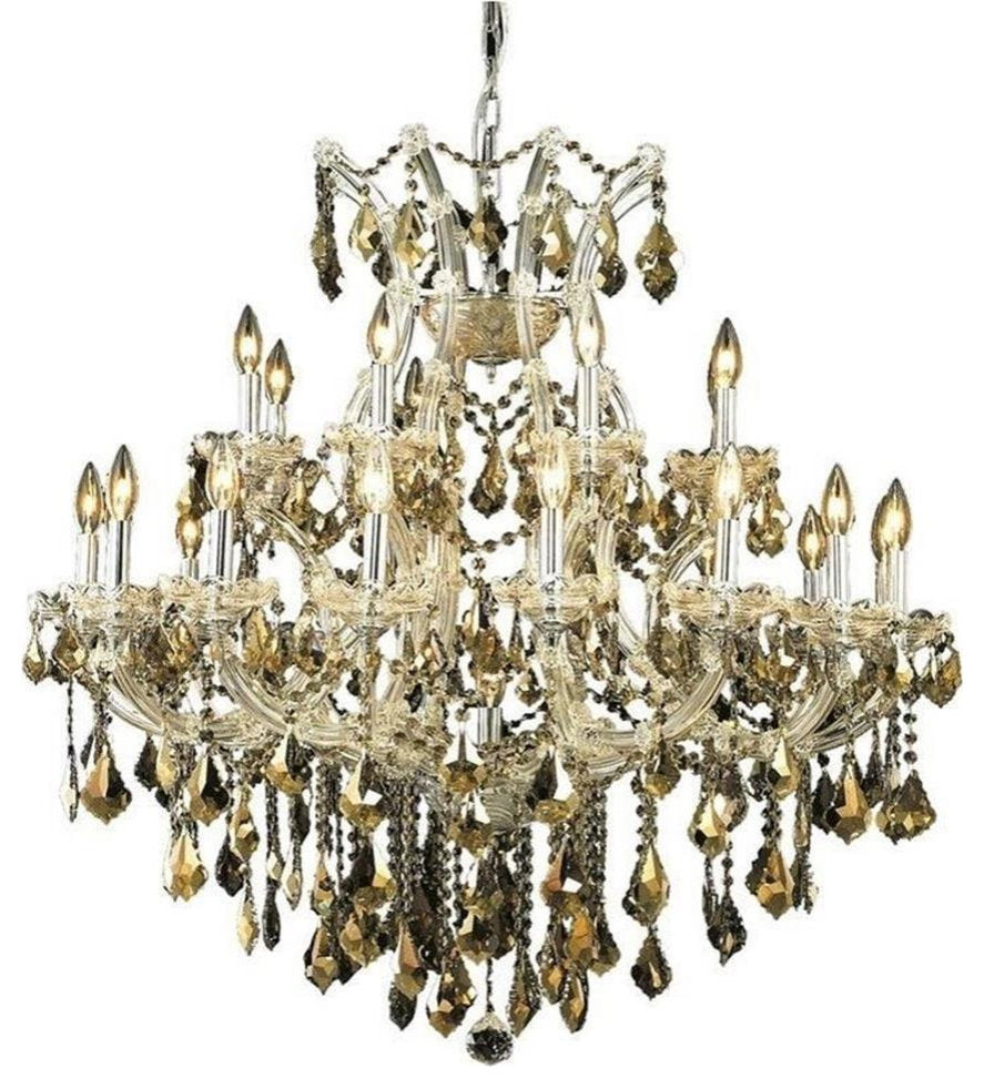 Elegant Lighting Maria Theresa 36" 24 Light Royal Crystal ChandelierBy Elegant Furniture & Lighting