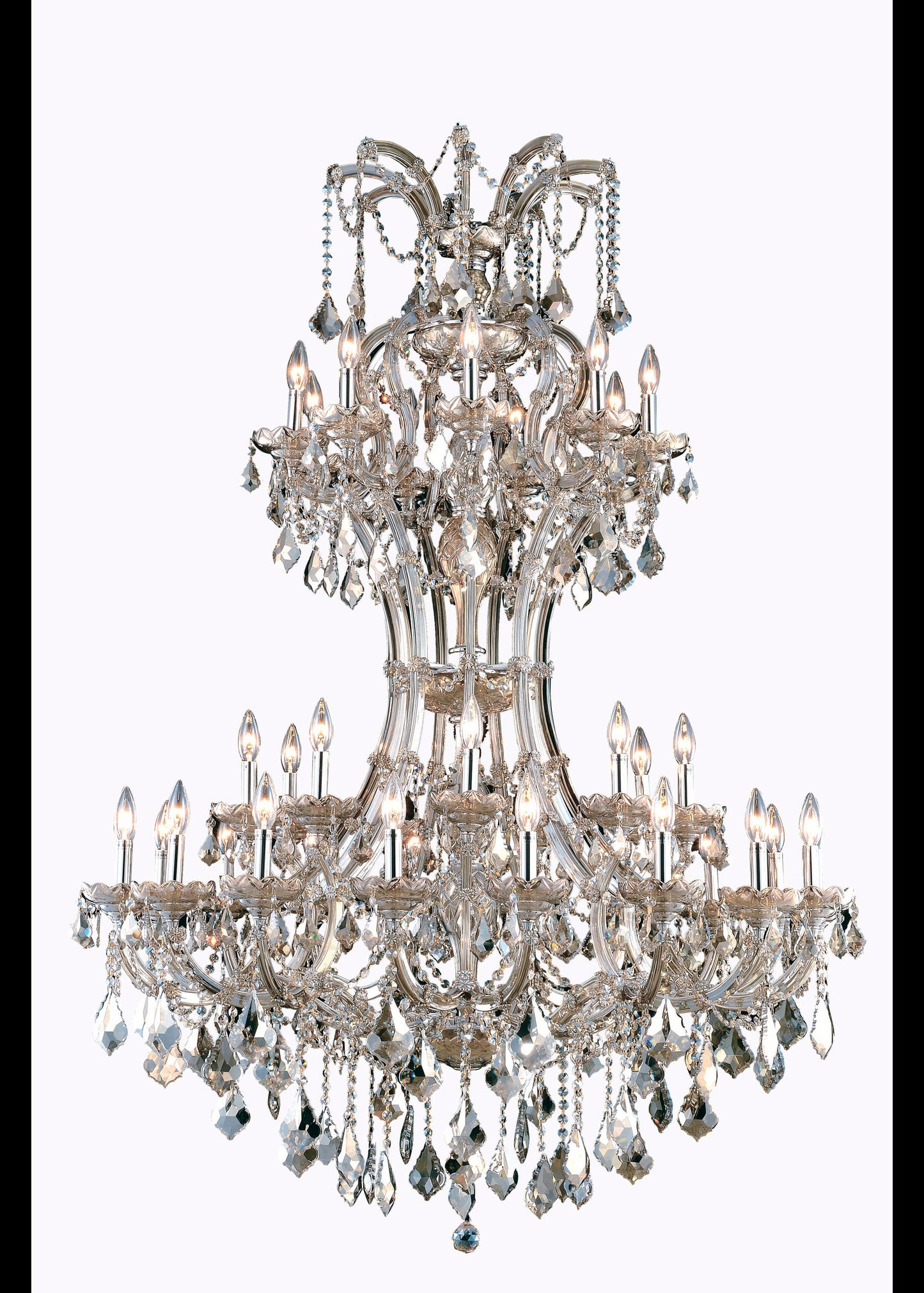 2800 Maria Theresa Collection Large Hanging Fixture, Royal Cut, Royal CutBy Elegant Furniture & Lighting