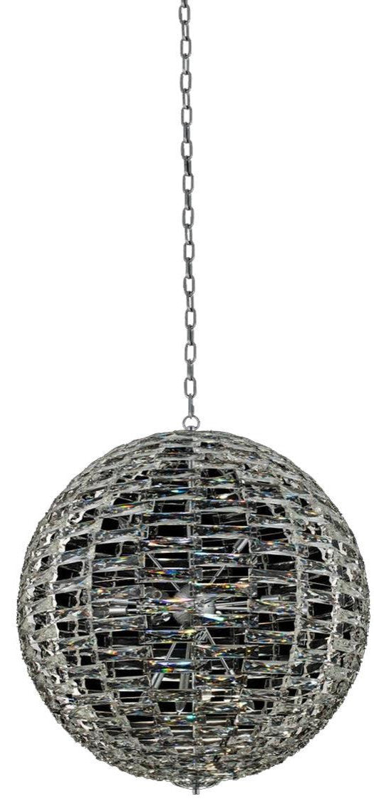 Casual Luxury Crystal Orb Pendant LightBy KALCO LIGHTING