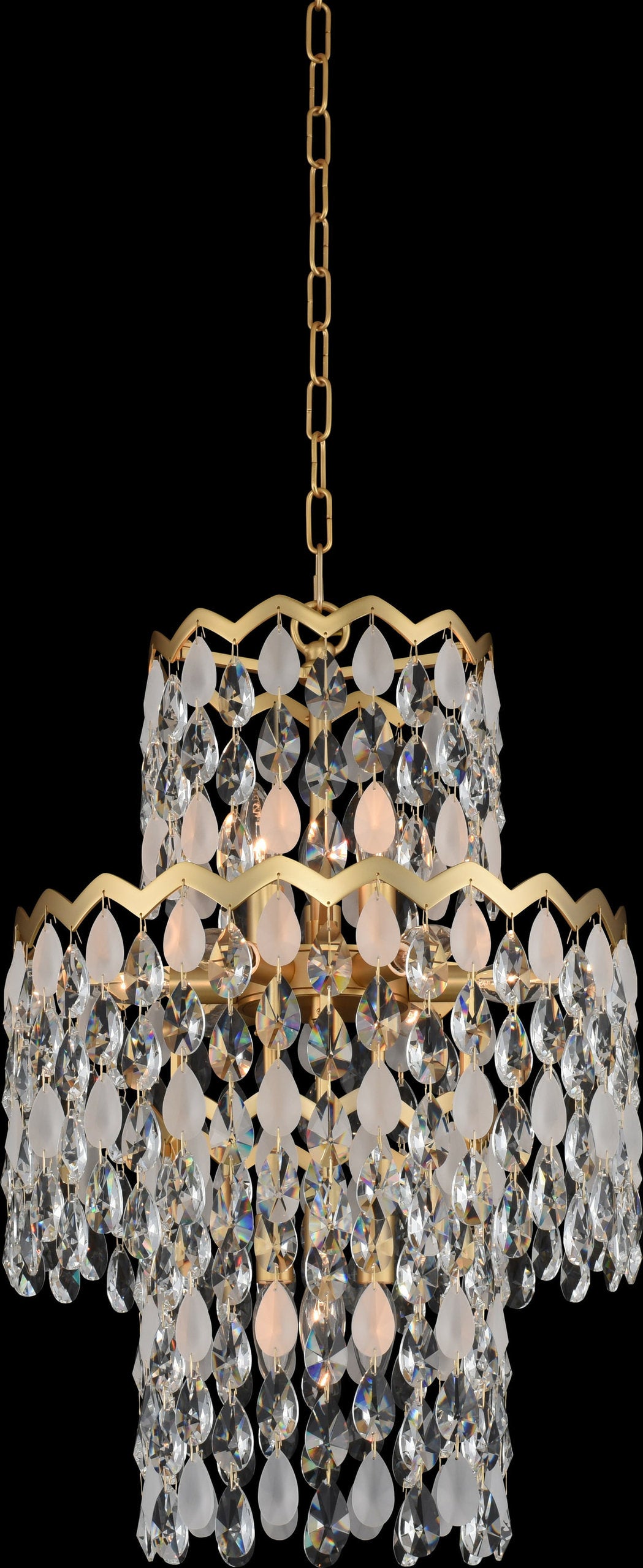 Caretta Pendant, Antique Brass, 27"By KALCO LIGHTING