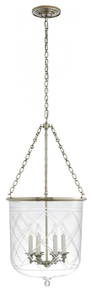 Cambridge Butler's Silver Large Smoke Bell LanternBy Ralph Lauren Home