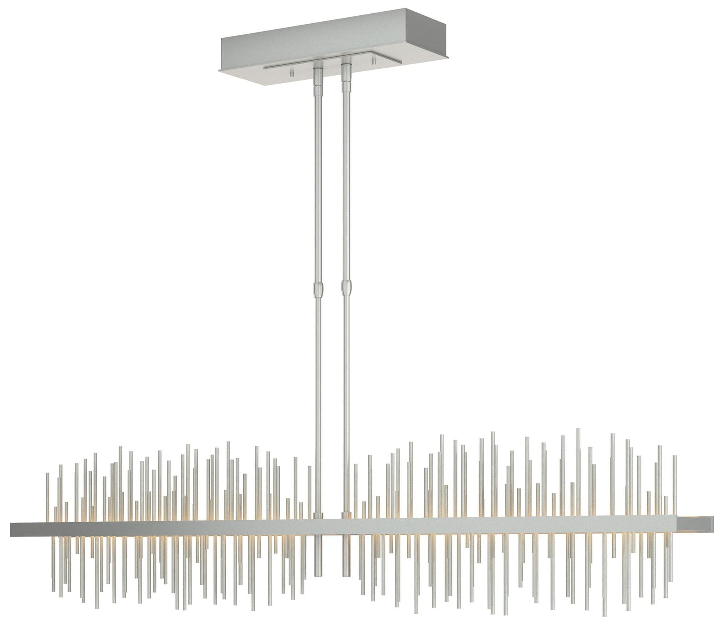 Gossamer 51.9" Vintage Platinum & Vintage Platinum Short LED Penda