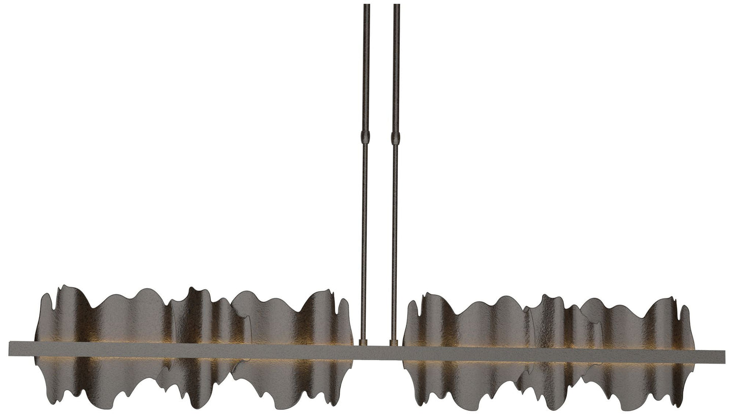 Hildene 51.9"W Oil Rubbed Bronze Short Height LED Pendant