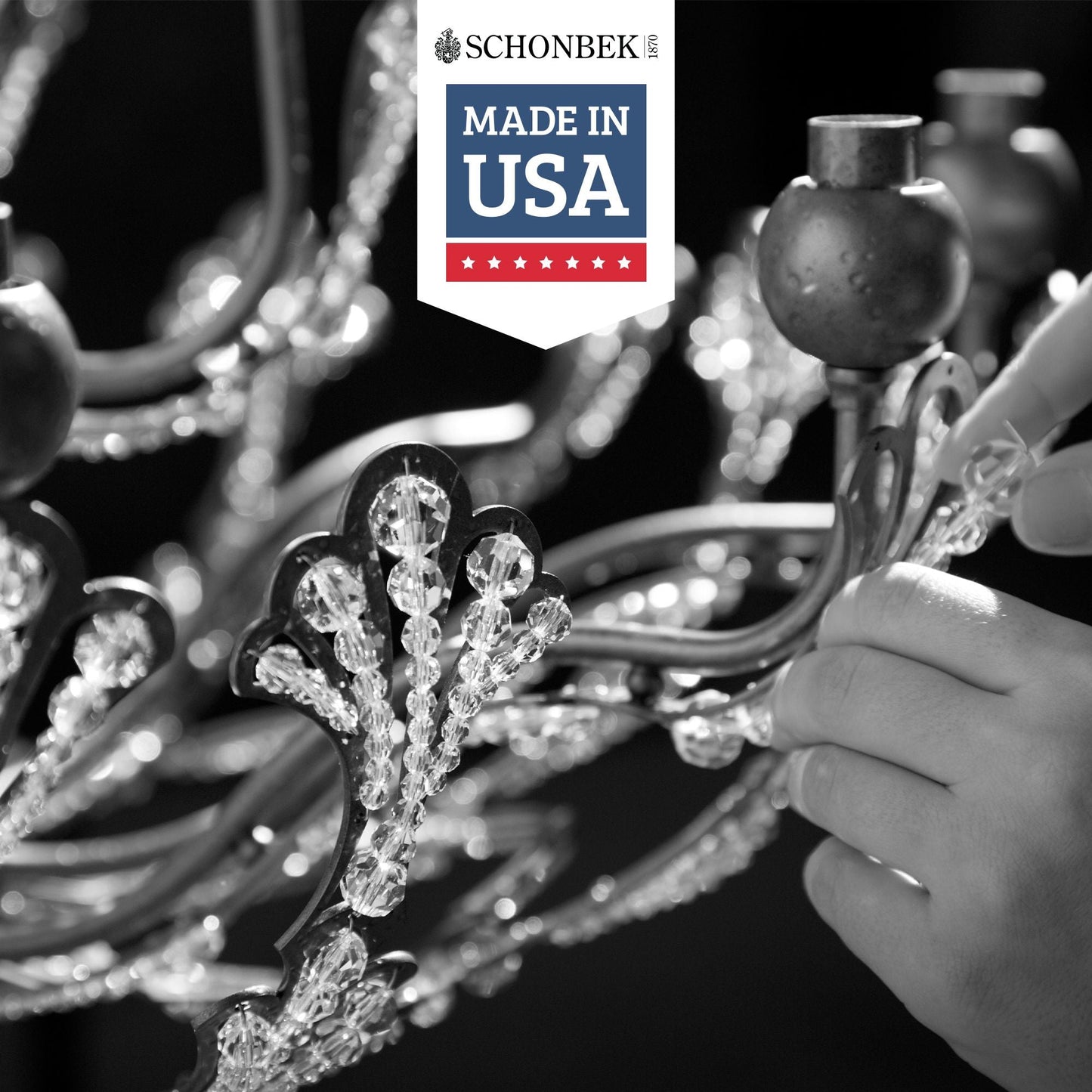 Schonbek Bagatelle Collection 21" Wide Crystal Chandelier
