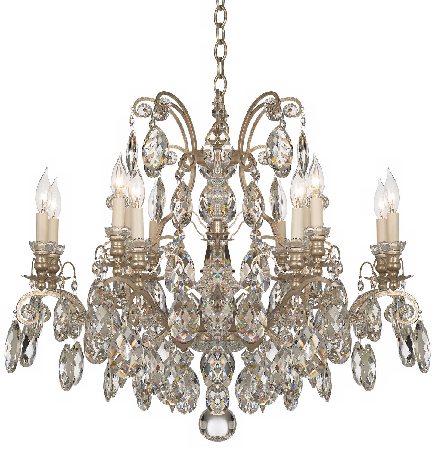 Schonbek Renaissance Collection 33" Wide Crystal Chandelier