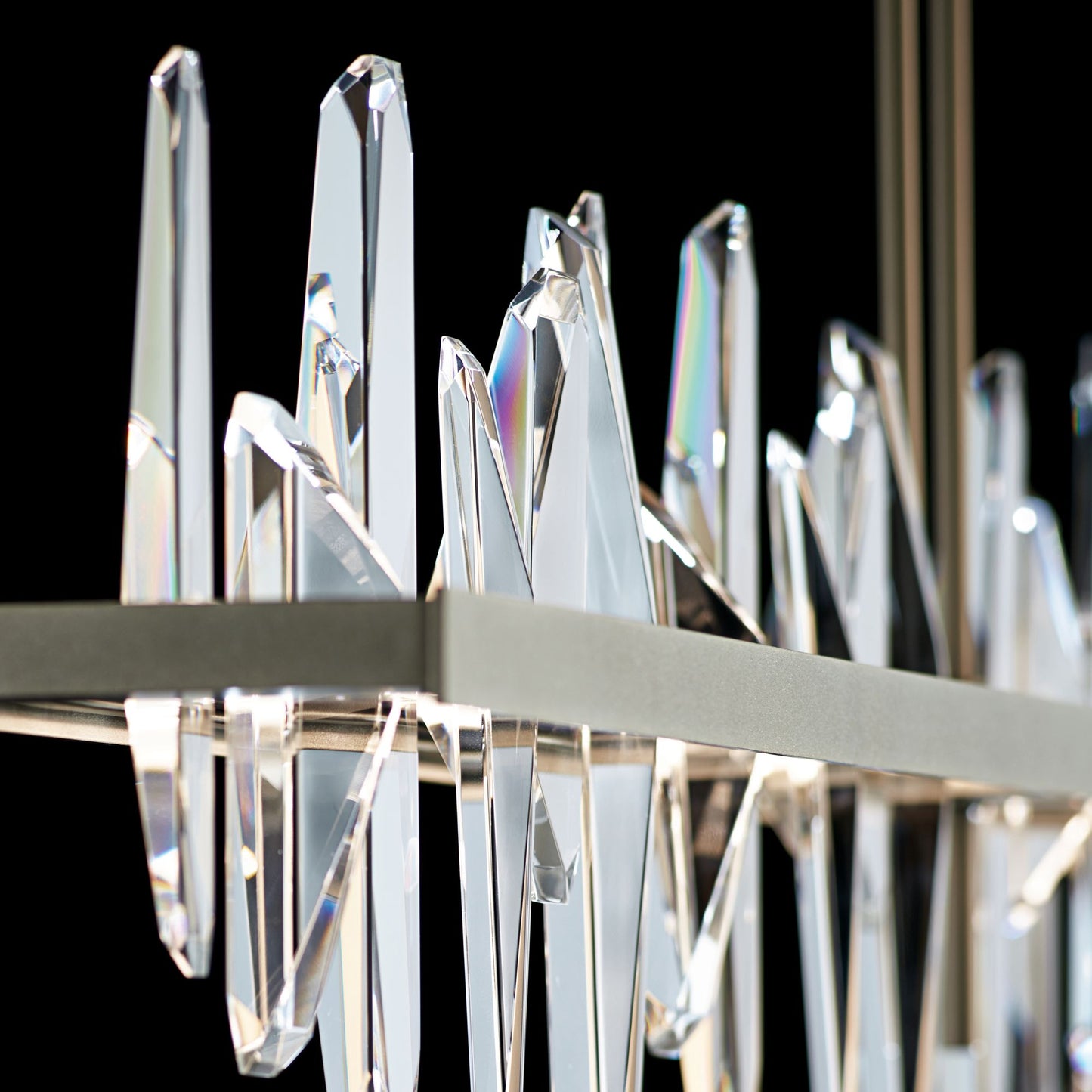 Solitude 51.9" Wide Large Soft Gold LED Pendant