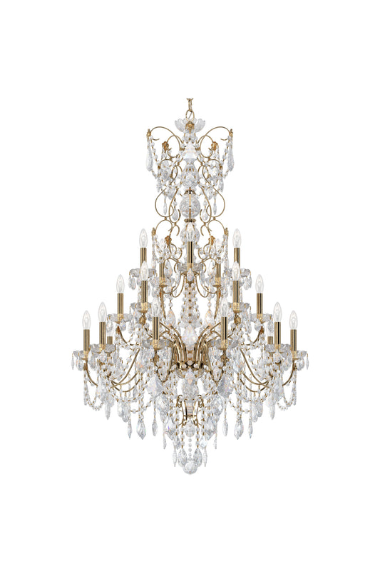 Schonbek 1716-211, 20 Light Crystal Chandelier In AureliaBy Schonbek