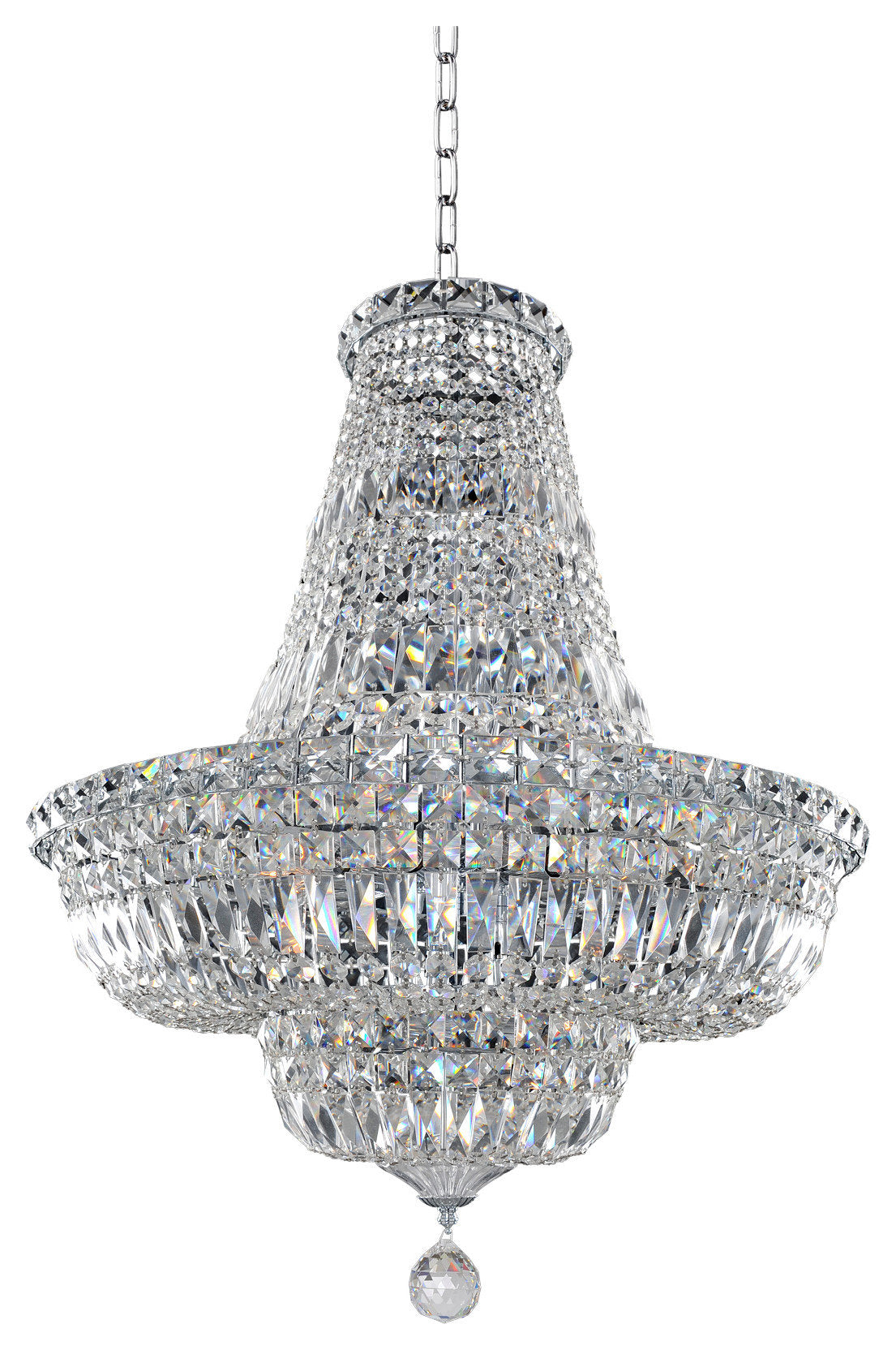 Betti 18-Light Transitional Large Pendant by AllegriBy Allegri Crystal by Kalco Lighting
