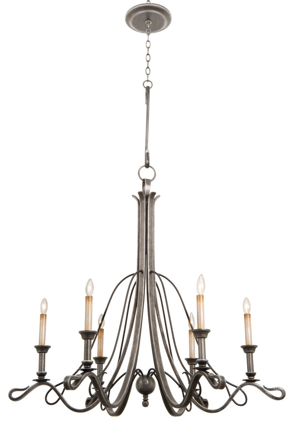 Keller-6 Light ChandelierBy KALCO LIGHTING