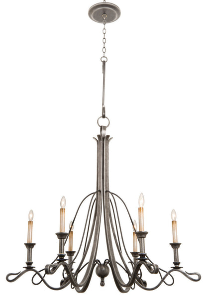 Keller-6 Light ChandelierBy KALCO LIGHTING