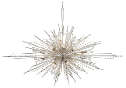 Varaluz 311N20 Orbital 20 Light 48"W Crystal Sputnik Chandelier - Gold DustBy Varaluz
