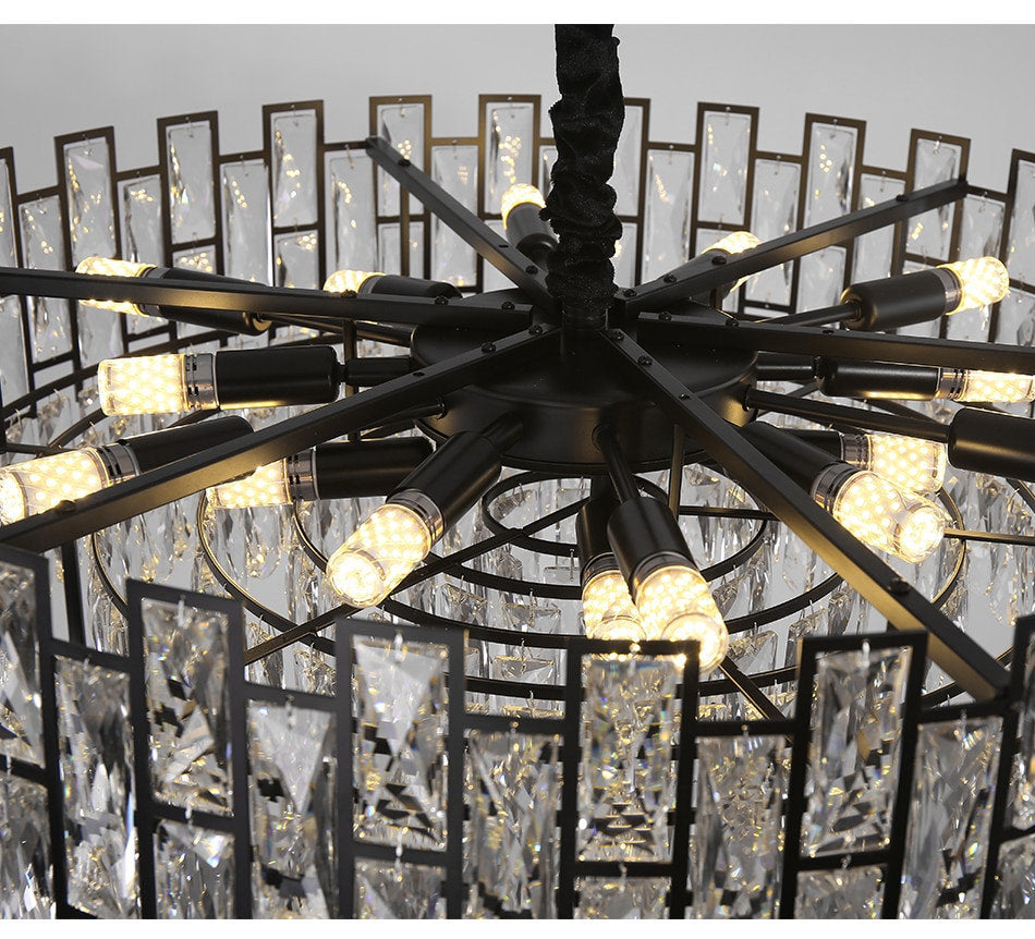 32" Crystal Chandelier By Morsale LightingBy MORSALE
