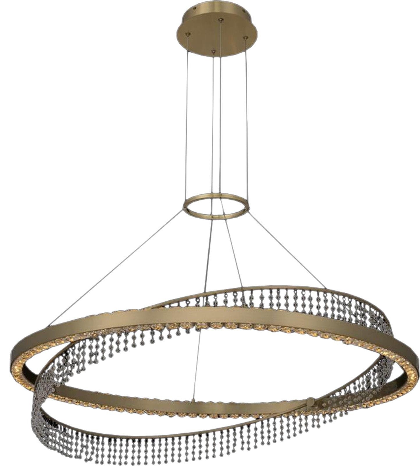 Elegant Saturno LED Ring Pendant LightBy KALCO LIGHTING