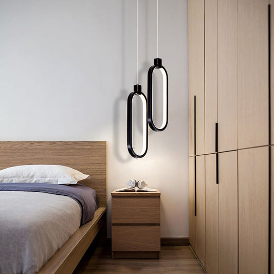 Nordlux AuraLine Wall Lamp �C Slim Nordic Minimalist Chandelier Fully Made of Copper