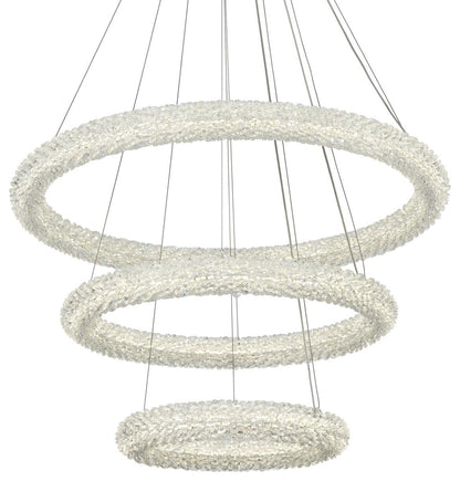 Bowen 3 Light Chandelier, ChromeBy Elegant Furniture & Lighting