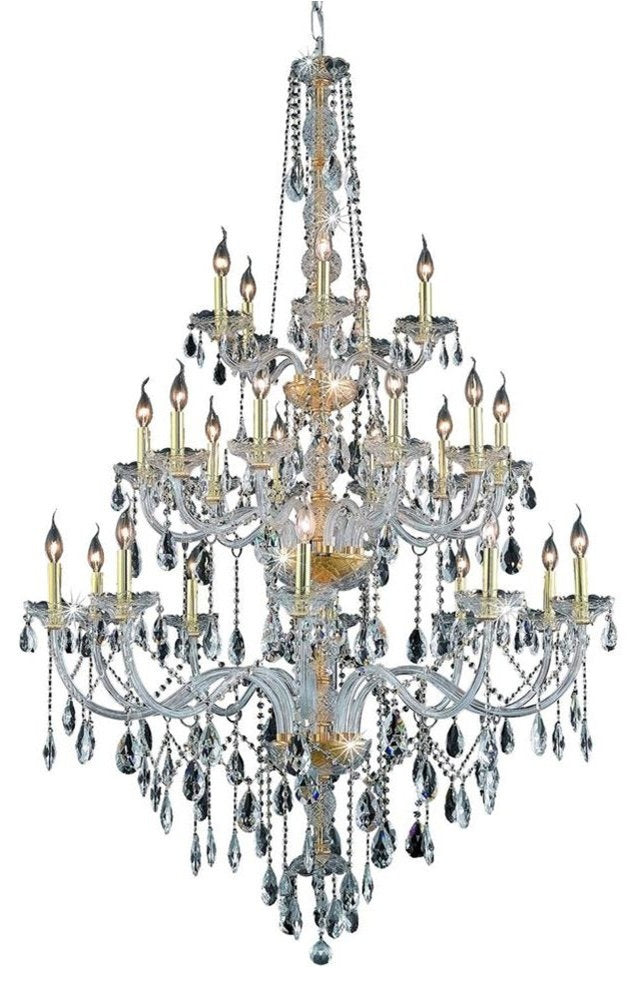 7915 Verona Collection Large Hanging Fixture, Royal CutBy Elegant Furniture & Lighting