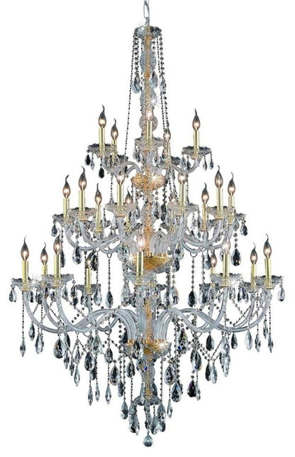 7915 Verona Collection Large Hanging Fixture, Royal CutBy Elegant Furniture & Lighting