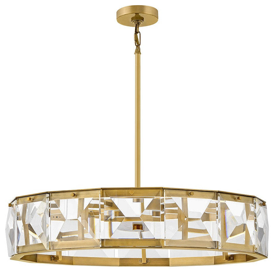 Fredrick Ramond Jolie Medium Led Drum, Heritage BrassBy Hinkley