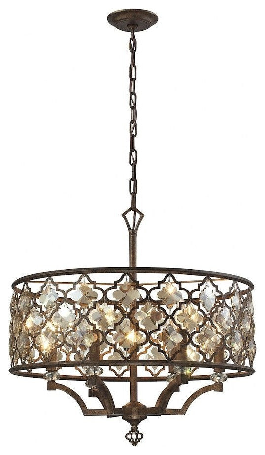 Six Light Chandelier - Chandelier - 2499-BEL-1795215 - Bailey Street HomeBy Bailey Street Home