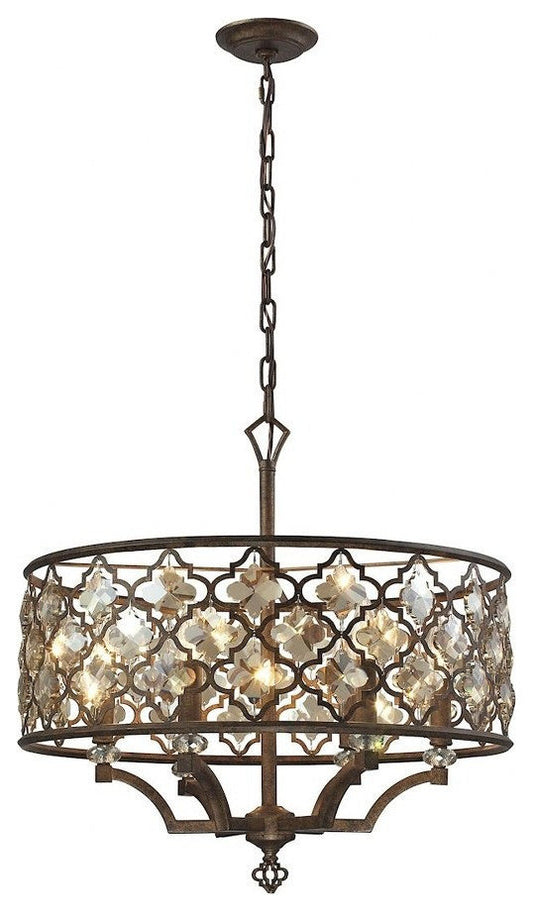 Six Light Chandelier - Chandelier - 2499-BEL-1795215 - Bailey Street HomeBy Bailey Street Home