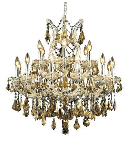 2801 Maria Theresa Collection Hanging Fixture, Clear, Royal CutBy Elegant Furniture & Lighting