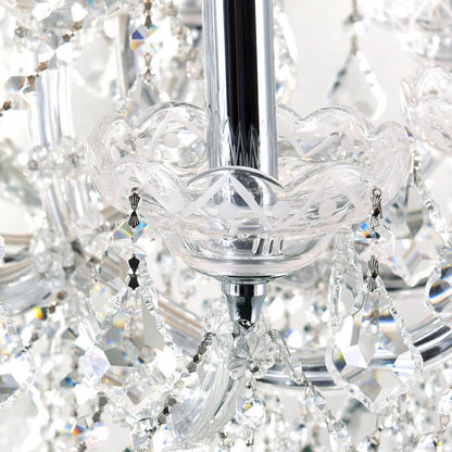 Maria Theresa Up Chandelier, 42"By CWI Lighting