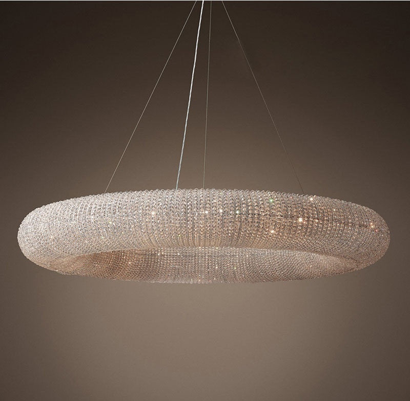 40" Bergamo Crystal Ring ChandelierBy MORSALE