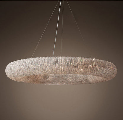40" Bergamo Crystal Ring ChandelierBy MORSALE