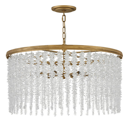 Fredrick Ramond Rubina Medium Convertible Chandelier, Burnished GoldBy Hinkley