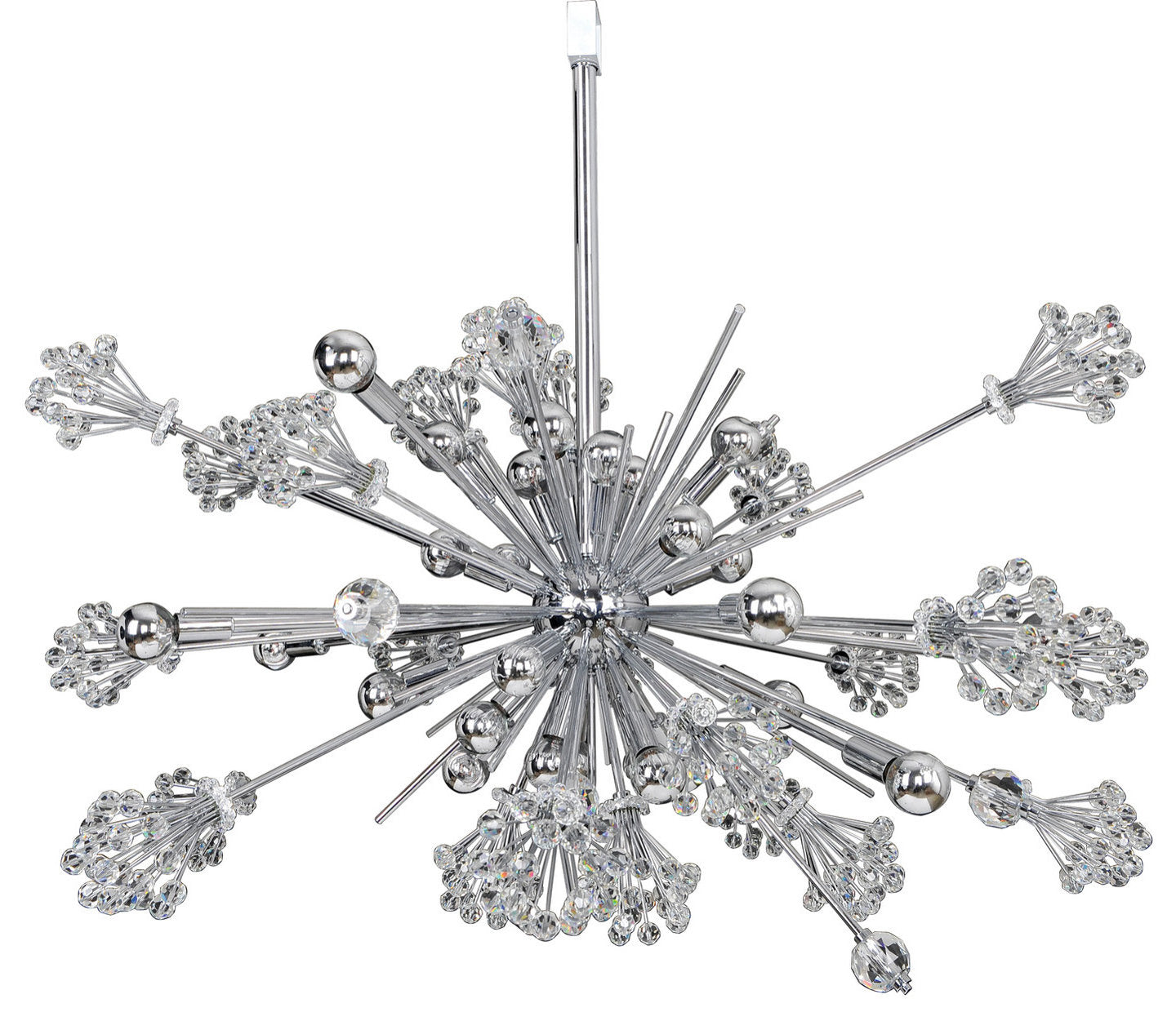 Constellation 30-Light PendantBy Allegri Crystal by Kalco Lighting