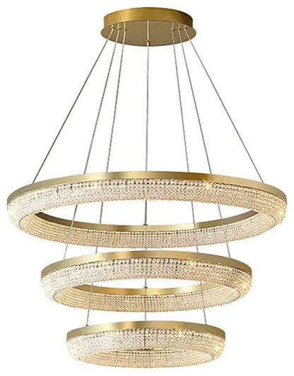 Vici Collection 3-Tier Crystal ChandelierBy MORSALE